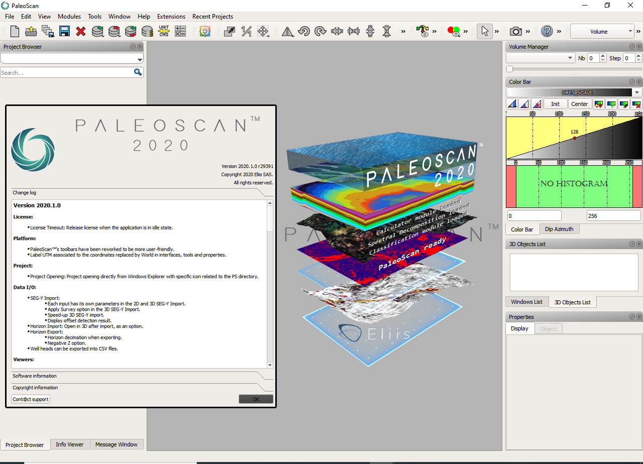 PaleoScan 2020.1.0 r29391 x64