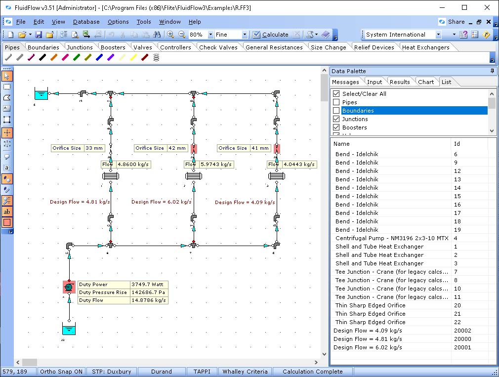Flite Software Piping Systems Fluid Flow 3.51